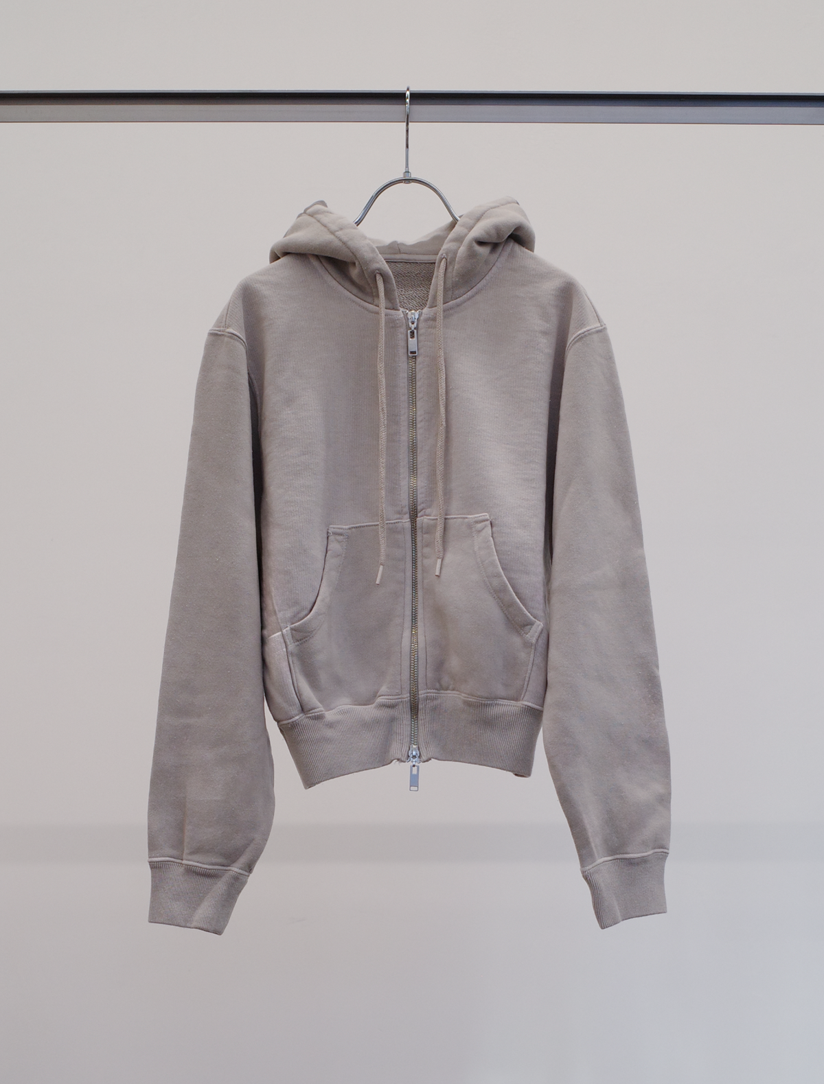 TONE ZIP HOODIE Ⅱ /Greige – LON