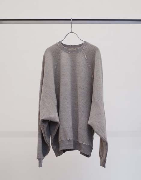 LON スエットTWO SIDE SWEATSHIRT #04 グレー TWO SIDE SWEATSHIRT #04 – LON