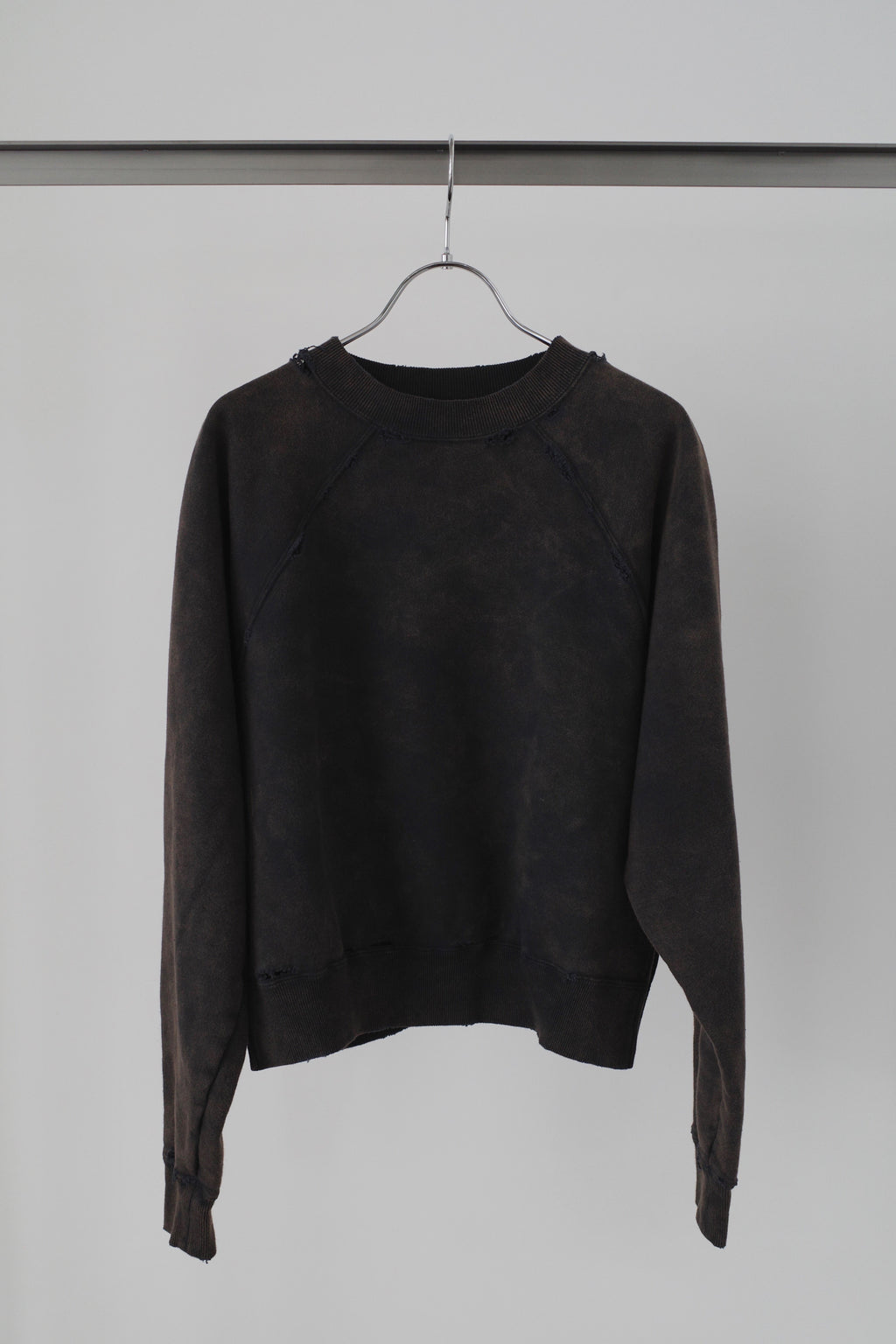LON | TWO SIDE SWEATSHIRT issue # 03 charcoal beige, black