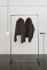 Nylon Jacket  "Mat Brown"