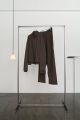 Nylon Pants "Mat Brown"