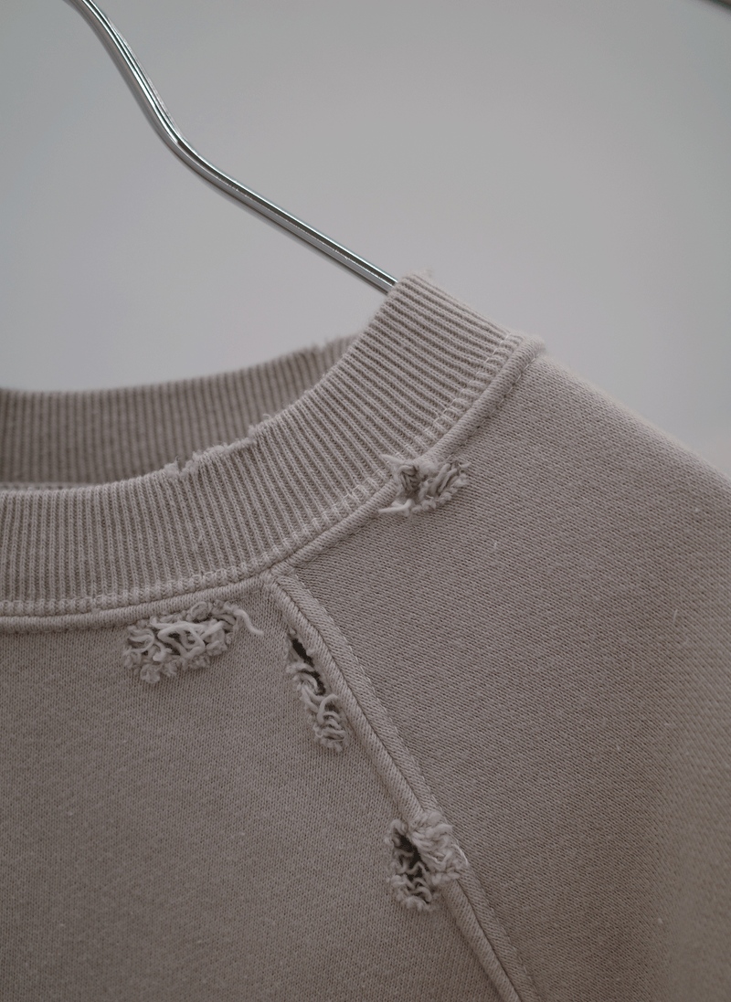 LON TWO SIDE SWEATSHIRT #03 チャコールベージュ LON TWO SIDE SWEATSHIRT #03 チャコールベージュ 楽天市場