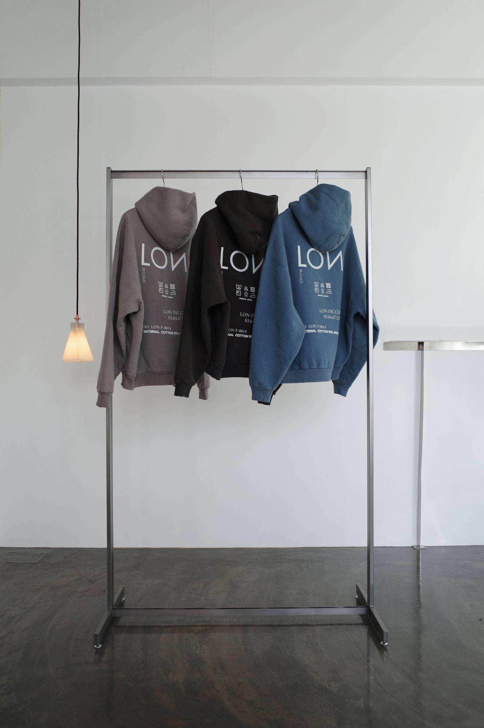 Two Side Hoodie/ Smoke – LON