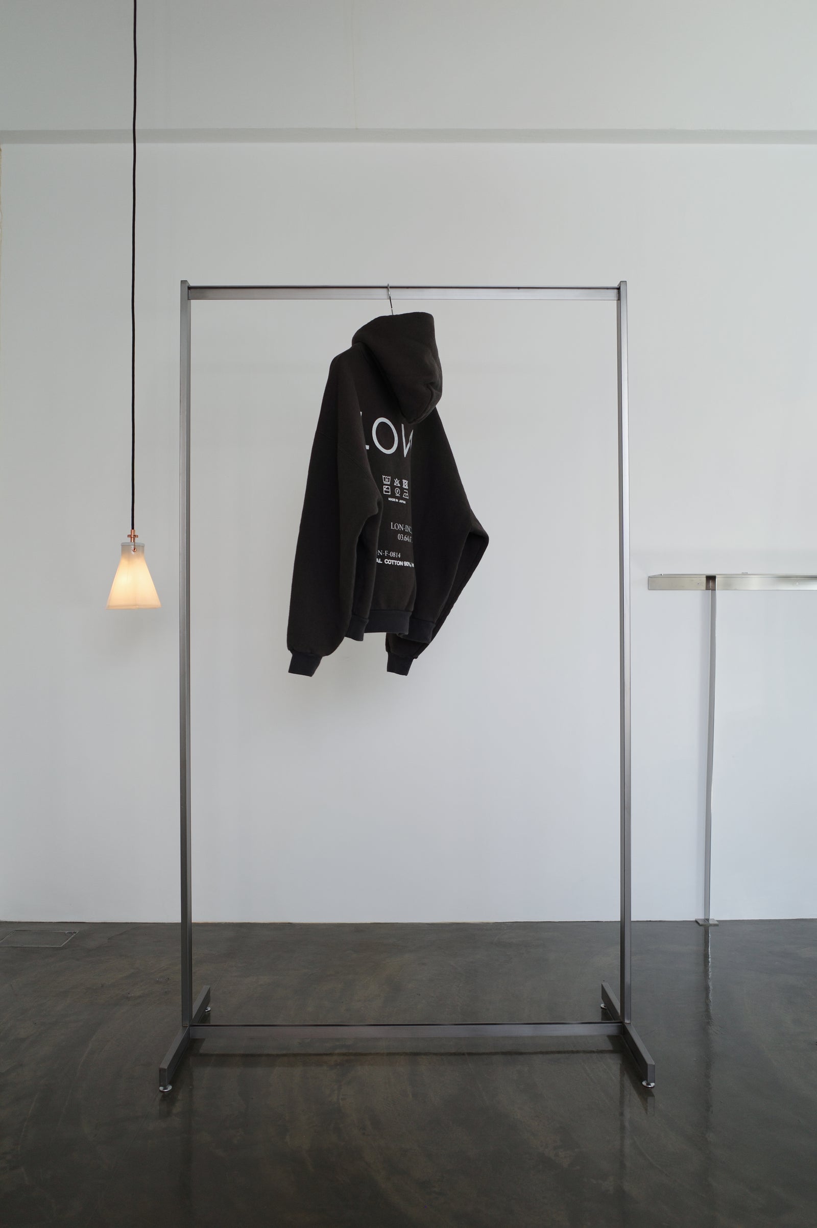 Two Side Hoodie/ Charcoal – LON